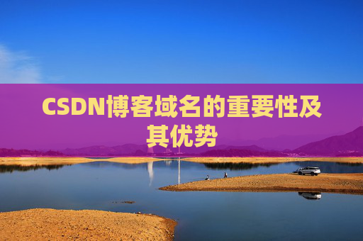 CSDN博客域名的重要性及其优势